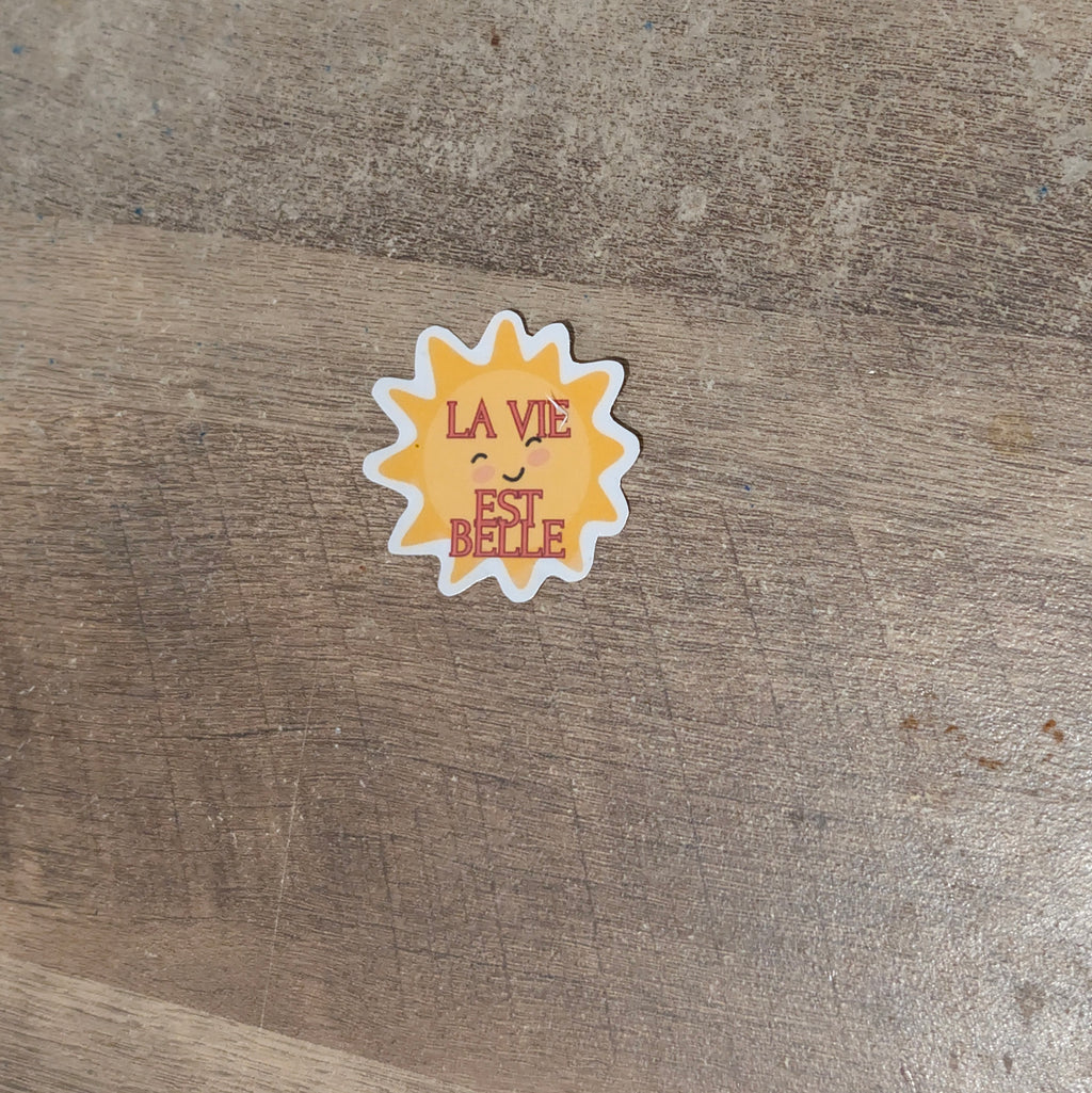 stickers autocollant mot