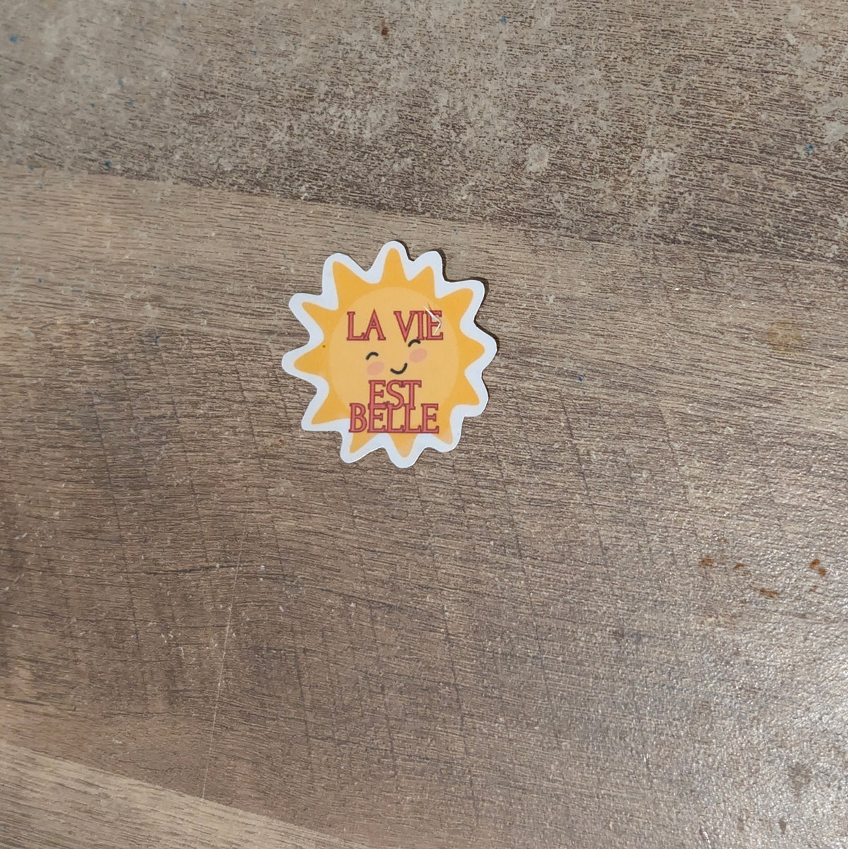 stickers autocollant mot
