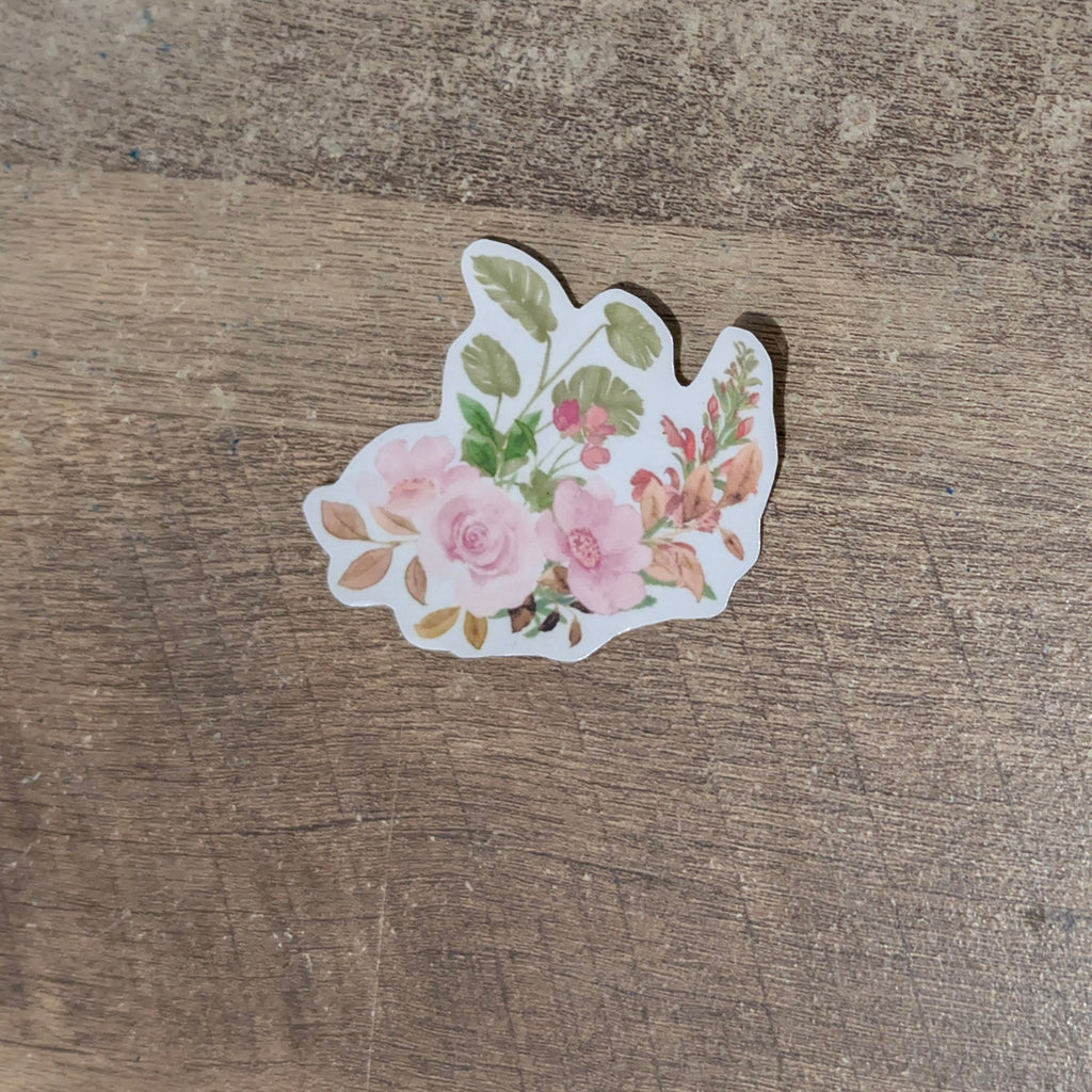 stickers autocollant fleurs