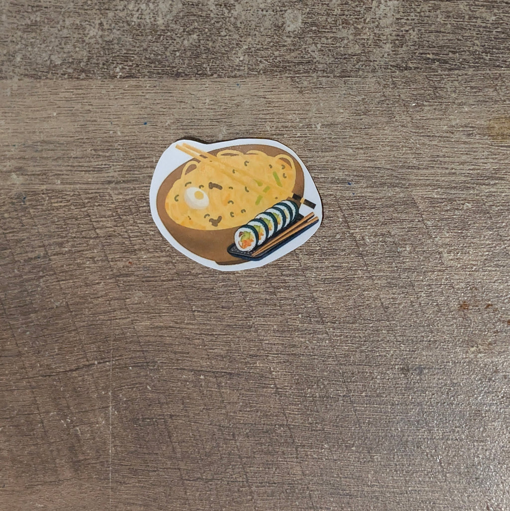 stickers autocollant food