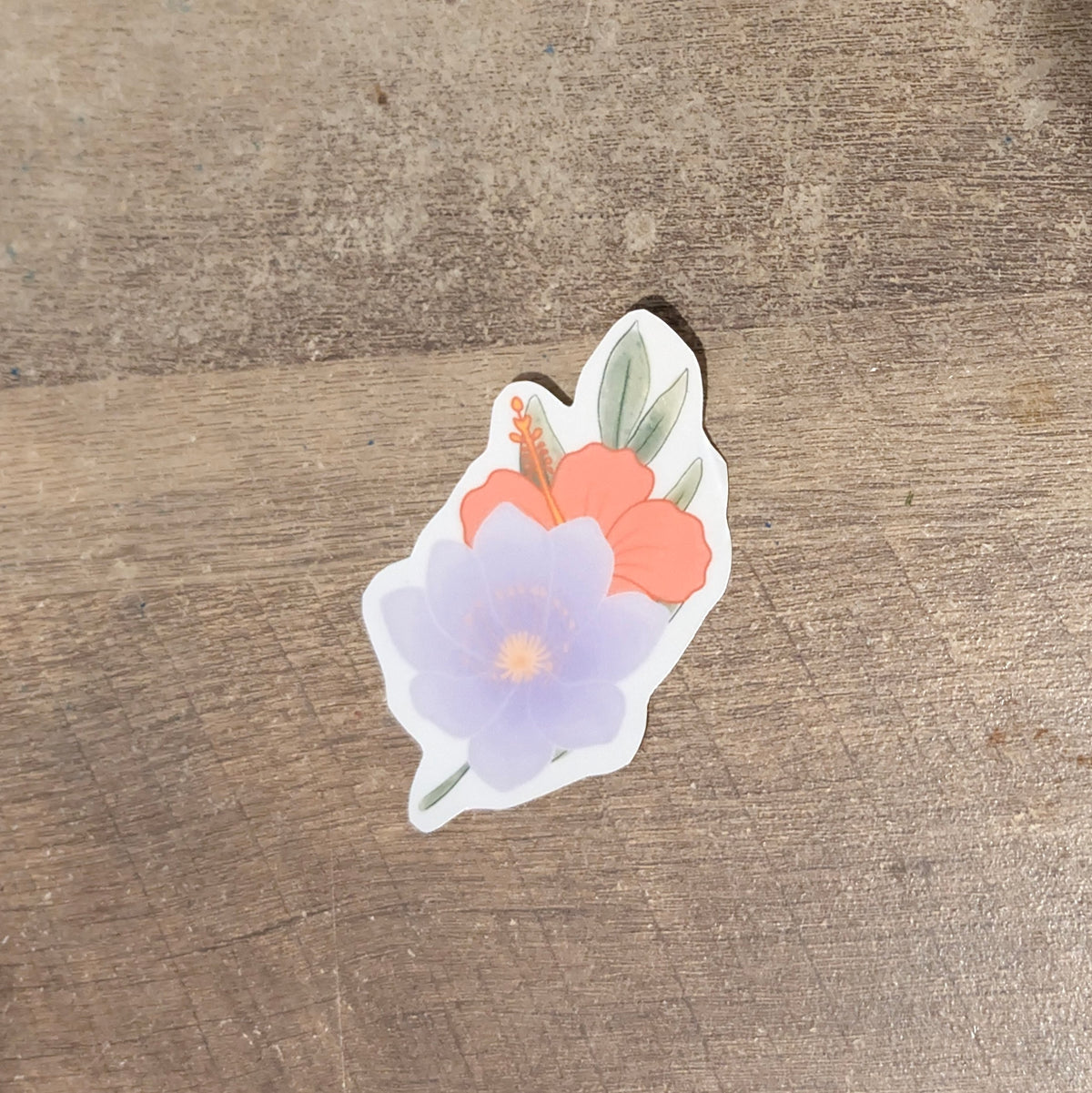 stickers autocollant fleurs