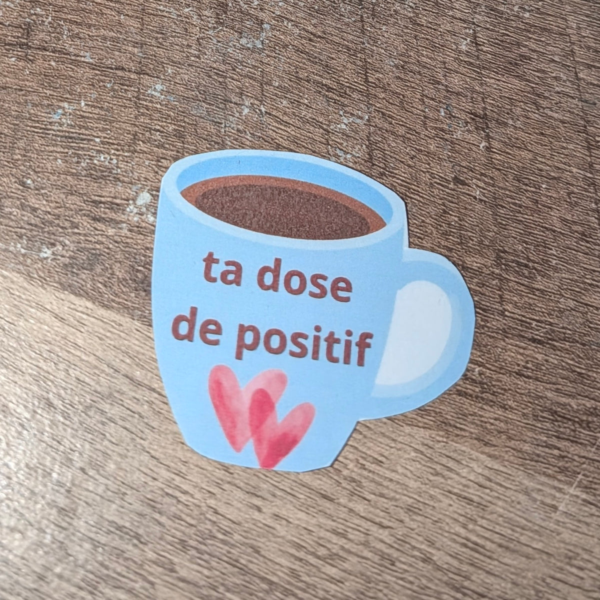 stickers autocollant postitif