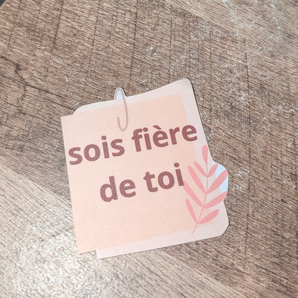 stickers autocollant postitif