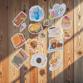 stickers autocollant food