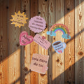stickers autocollant postitif
