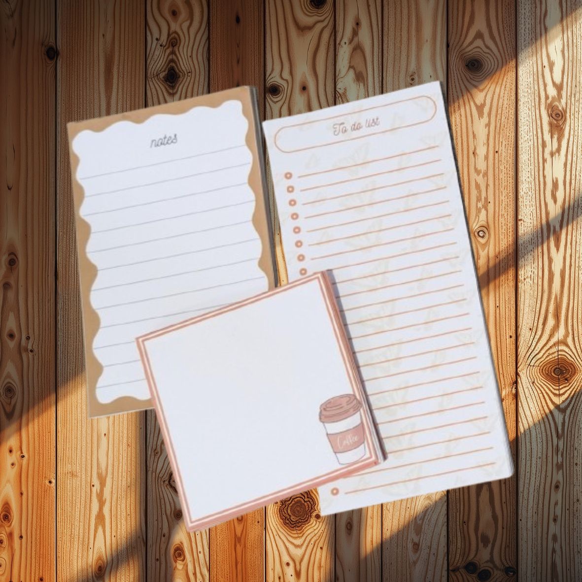 bloc notes illustrés